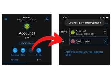 Step 2: Connect MetaMask to Coinbase Wallet