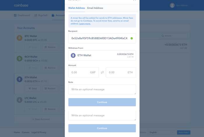 Step-by-step guide to transfer Metamask to Coinbase