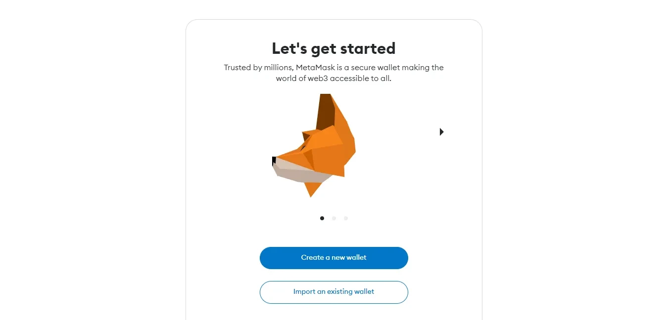 Step 1: Install and Set Up MetaMask Extension