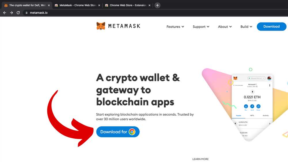 Installing Metamask Extension for Chrome