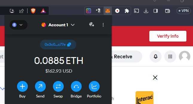 Step 3: Log in to Coinbase and initiate the transfer