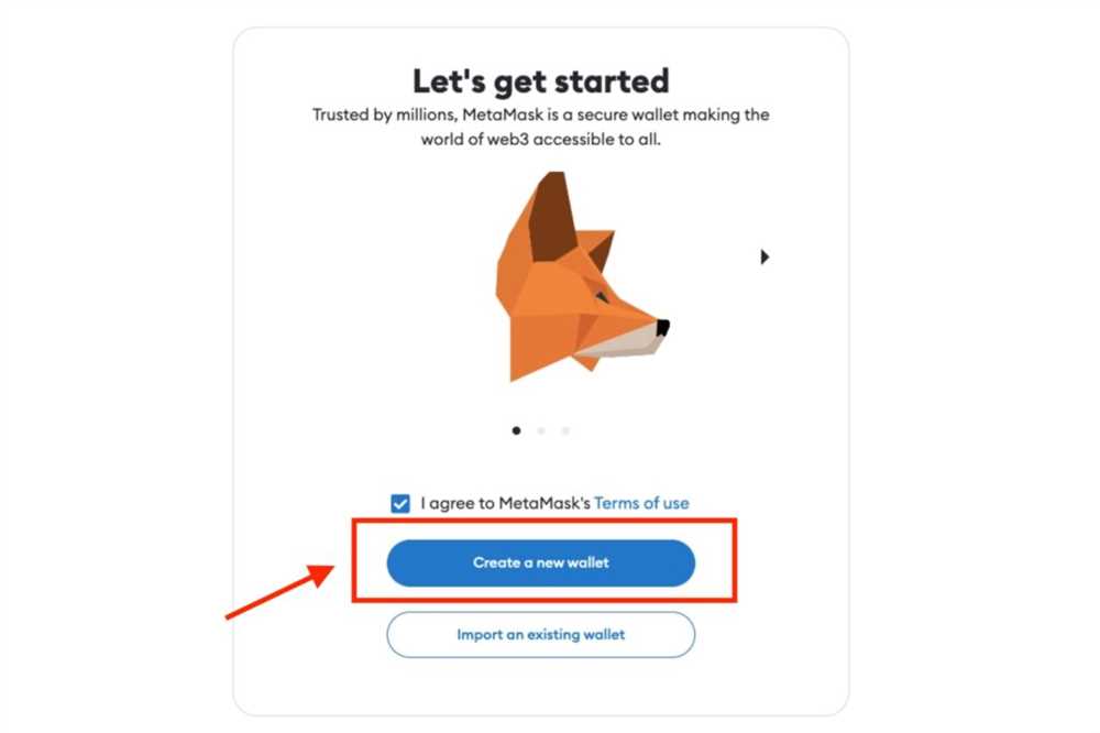 Step 1.1: Go to the Metamask website