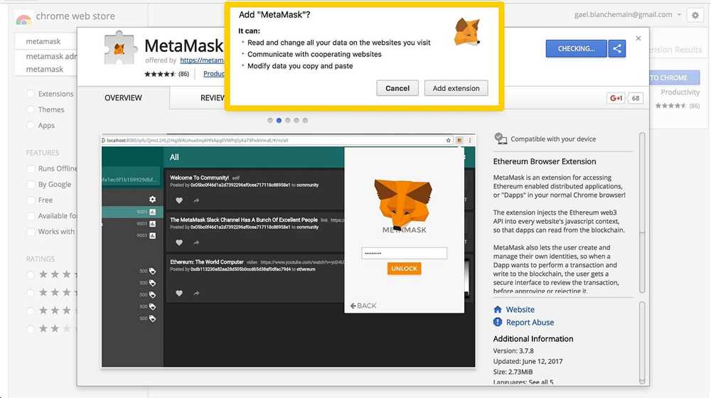Step 3: Logging In with Metamask