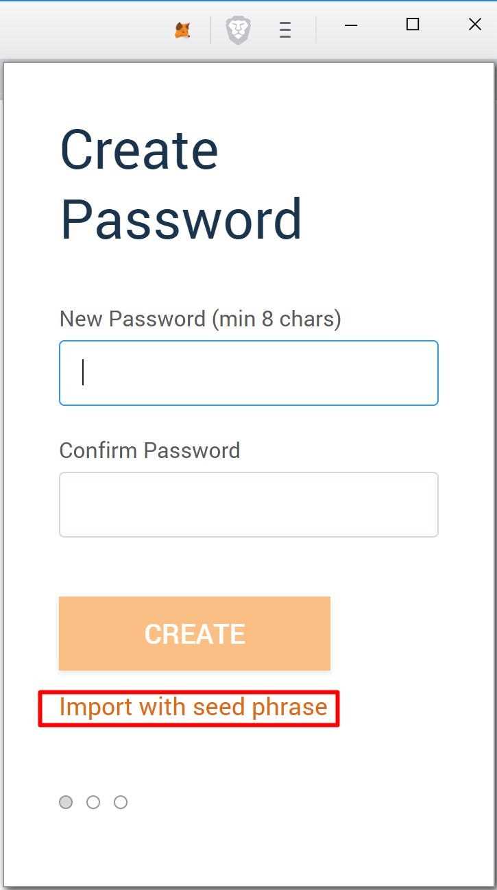 How to Import a Metamask Account Using a Seed Phrase