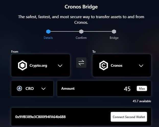 Connecting MetaMask to Cronos Chain