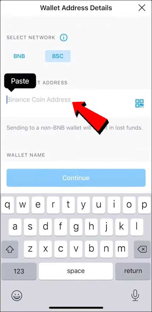 Step 2: Create or Import a Bnb Wallet