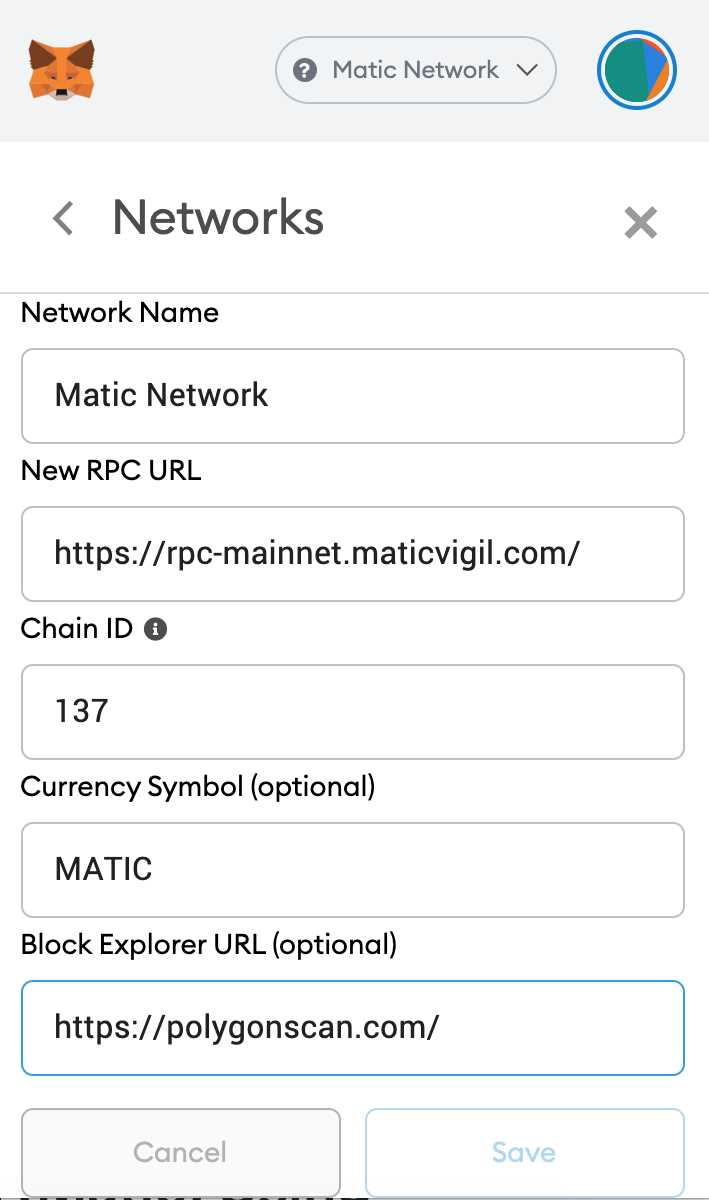 Transferring Tokens on Matic Network with Metamask