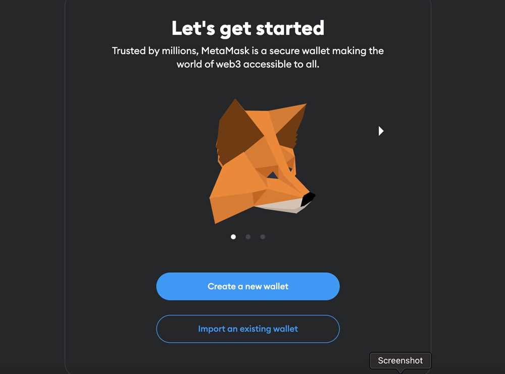 The Metamask Extension for Chrome
