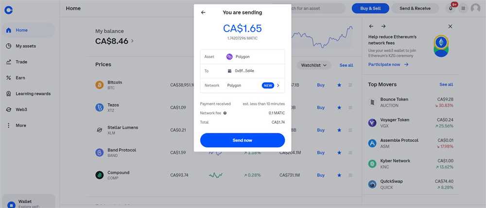 Sending ETH from Coinbase to MetaMask: A Step-by-Step Guide