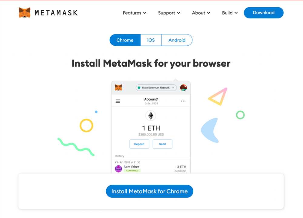 1. Install the Metamask browser extension