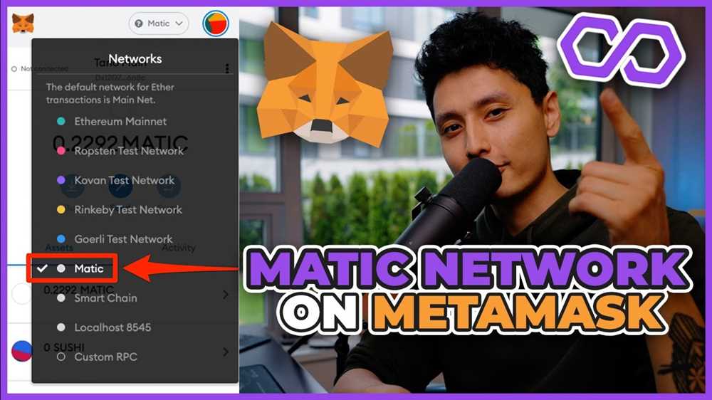 Connecting Matic Network with Metamask