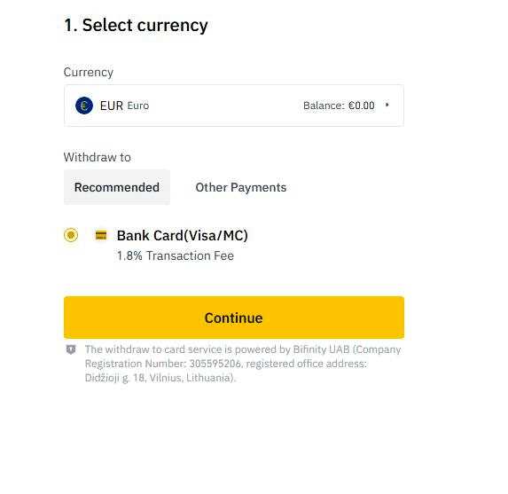 Step 4: Convert your Cryptocurrency to Fiat Currency