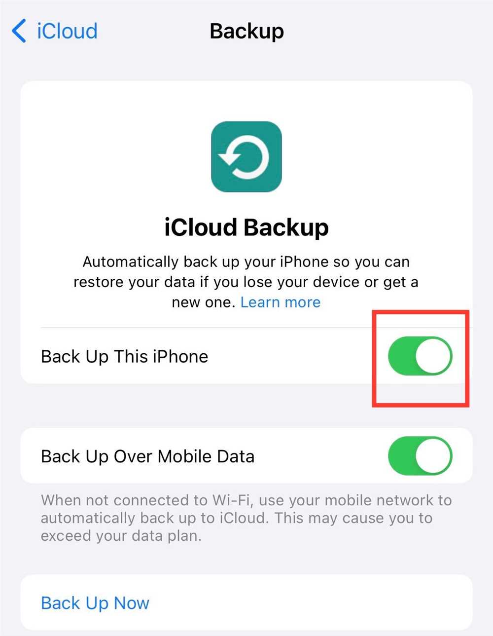 The Importance of Backup