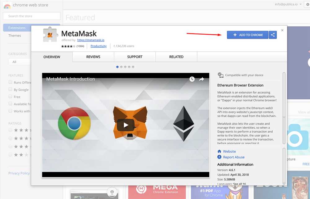 How to add Metamask to Chrome?
