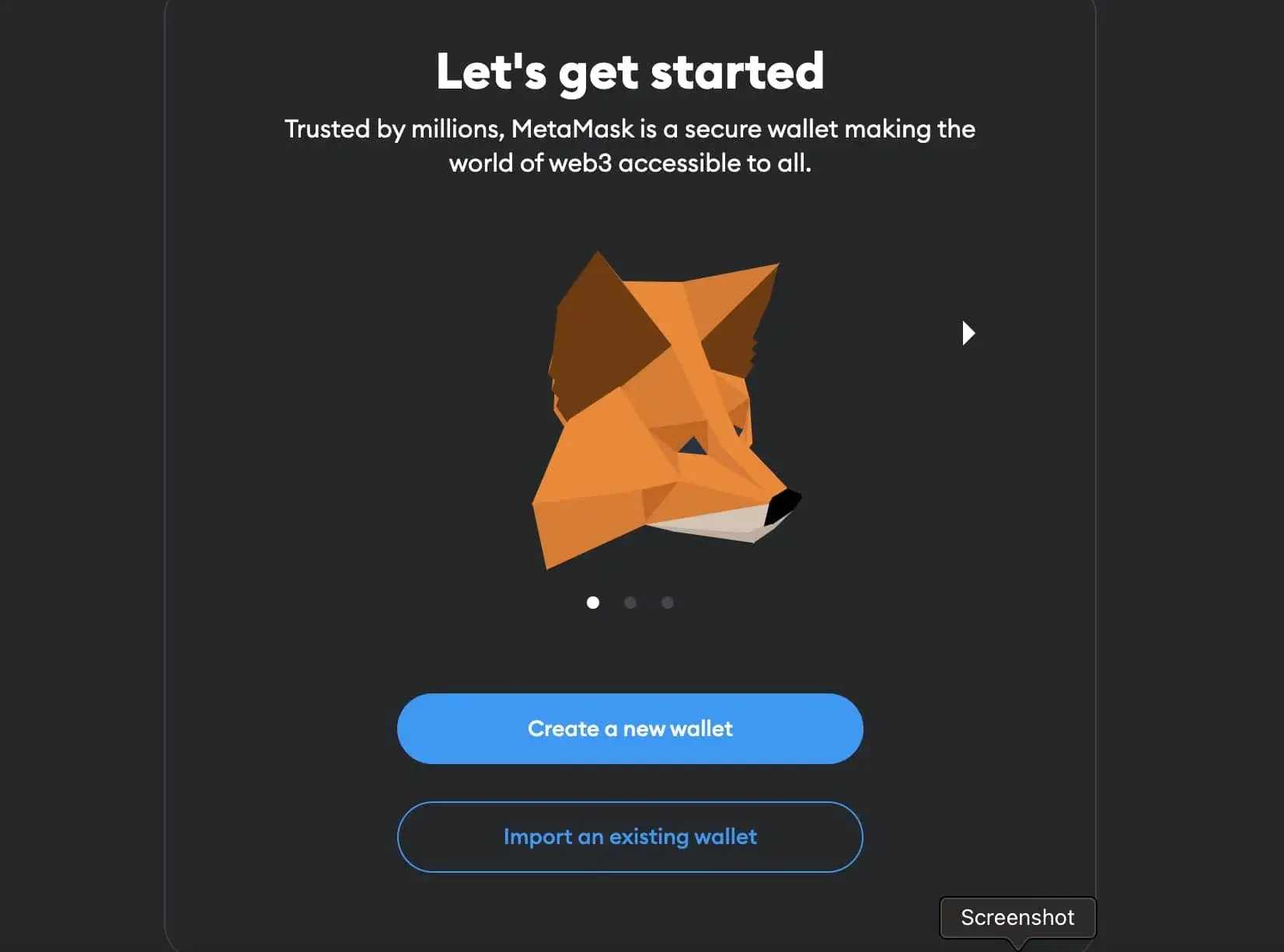 Step 2: Launch MetaMask and Set Up a New Wallet