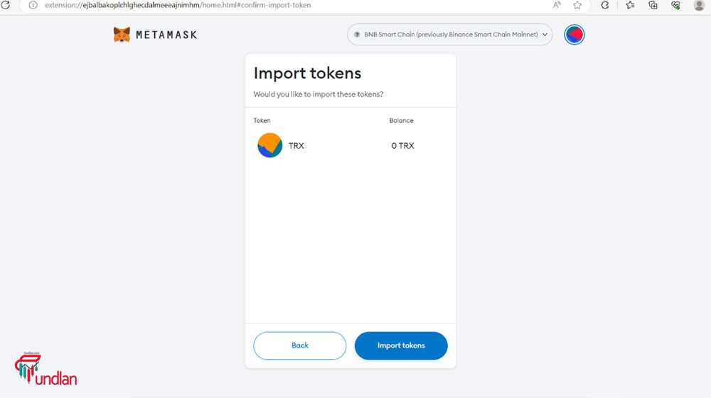 How to Use Metamask to Interact with TRC20 Tokens