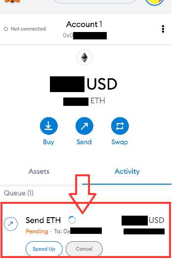 2. Token Not Transferred to Your Address