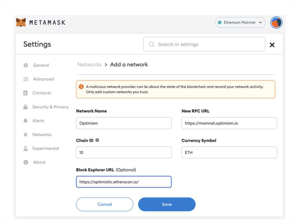 Welcome to Metamask