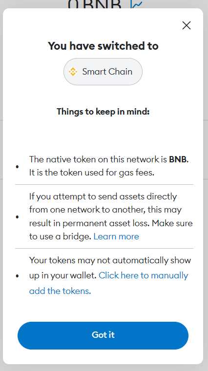 How to Add BNB to Your Metamask Wallet