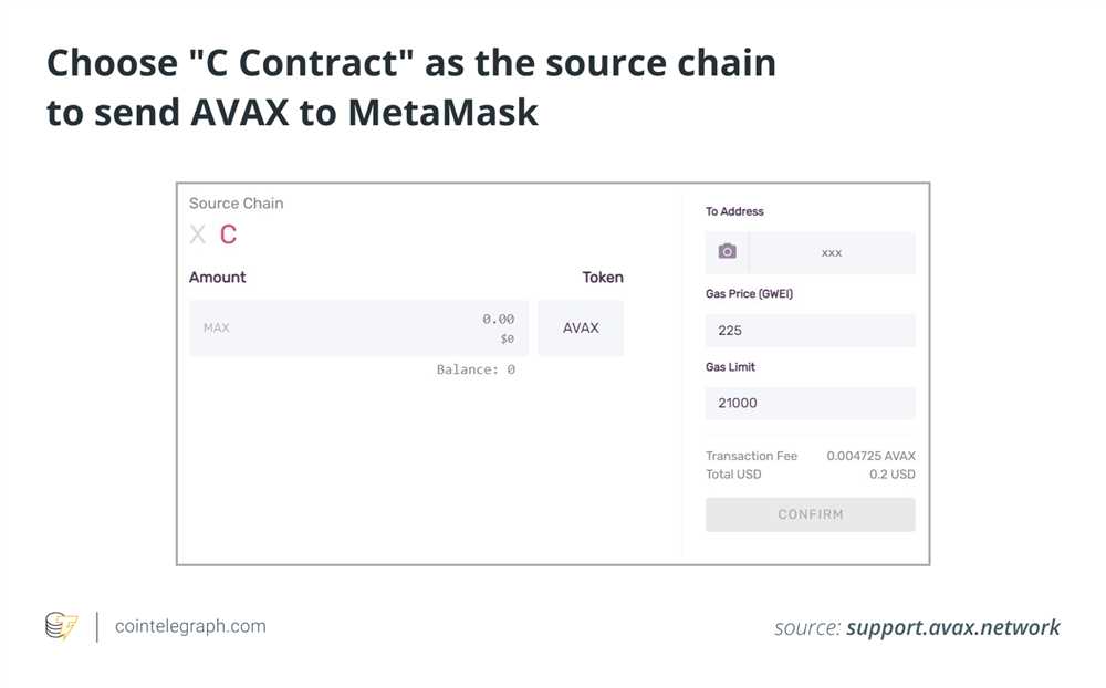 Step 2: Set Up Avax C-Chain Network